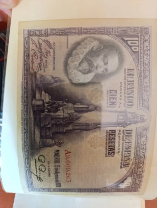 Album Billetes de España