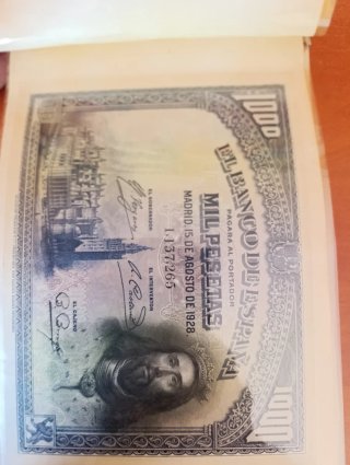 Album Billetes de España