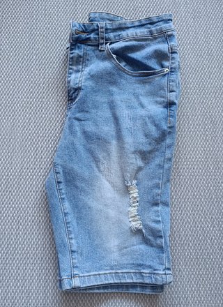 Bermuda Vaquera Rotos Shein Manfinity Talla S