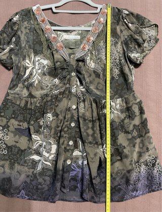 Blusa Odd Molly Seda Talla M