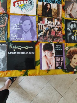 20 dischi 45 giri musica internazionale e italiana