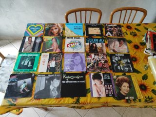 20 dischi 45 giri musica internazionale e italiana