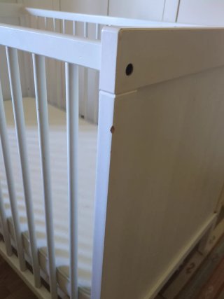 Cuna SUNDVIK Ikea Blanca