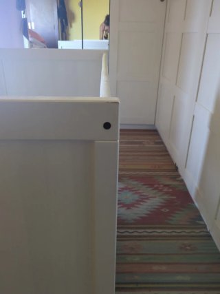 Cuna SUNDVIK Ikea Blanca