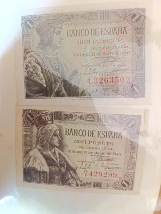 Album Billetes de España