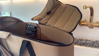 Capazo Stokke Babyzen + funda + plástico lluvia