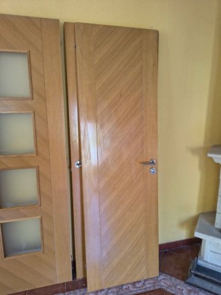 4 Puertas Madera 203 alto en buen estado
