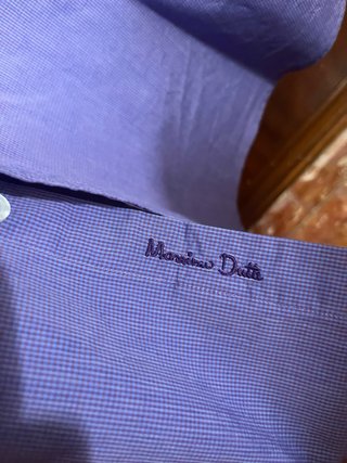 Camisa Massimo Dutti Azul Talla L