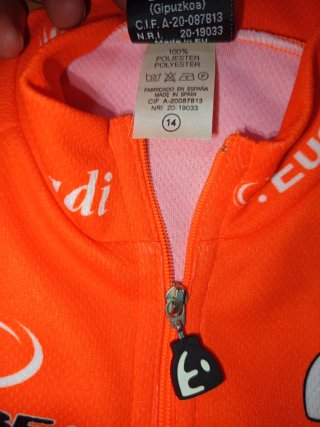 Maillot y culote Euskaltel Euskadi Niño 2006