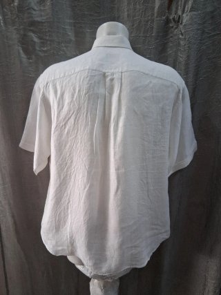 Camicia Carrel Uomo Puro Lino Tg 54