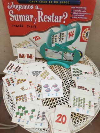 Juego Sumar y Restar Educa 5-6 años