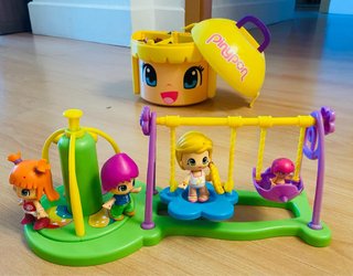 Pin y Pon Parque Infantil + 24 Figuras,accesorios