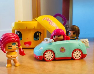 Pin y Pon Parque Infantil + 24 Figuras,accesorios