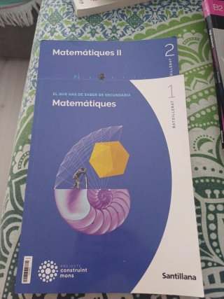 Matemàtiques II, 2 batxillerat, Projecte Constr...