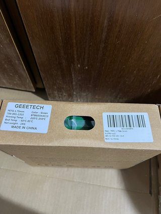 Filamento PETG 1kg Verde