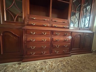 Mueble de salón madera maciza