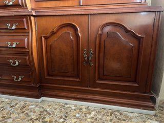 Mueble de salón madera maciza