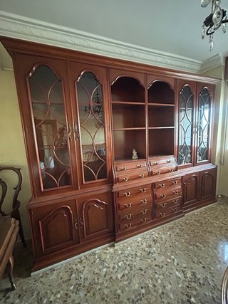 Mueble de salón madera maciza