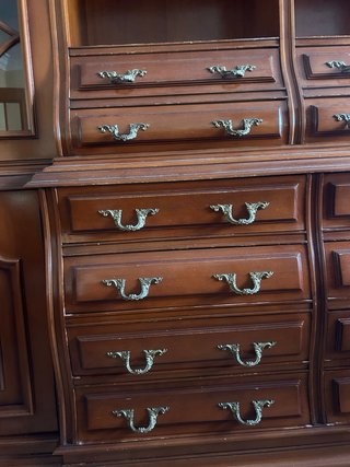 Mueble de salón madera maciza