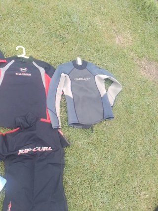 Lote de trajes de neopreno niño
