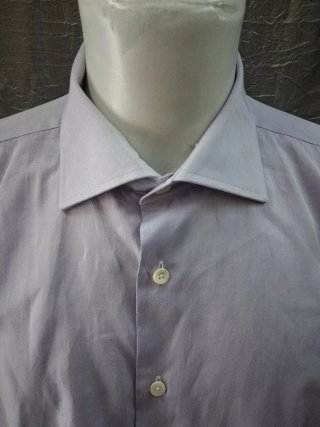 Camicia Uomo Canali Cotone  col glicine  L