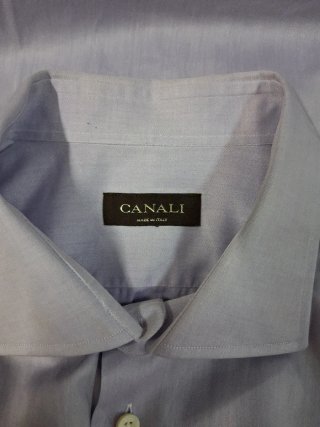 Camicia Uomo Canali Cotone  col glicine  L