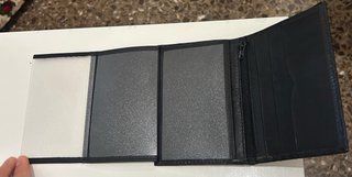 Cartera Marsan negra efecto  cocodrilo Nueva