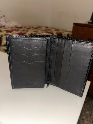 Cartera Marsan negra efecto  cocodrilo Nueva