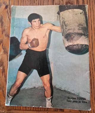 Revista Boxe 1975 - Jean Mateo