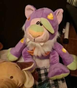 Lote 2 peluches: Tigre y Elefante