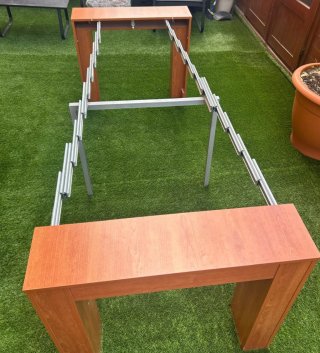 Mesa consola extensible madera