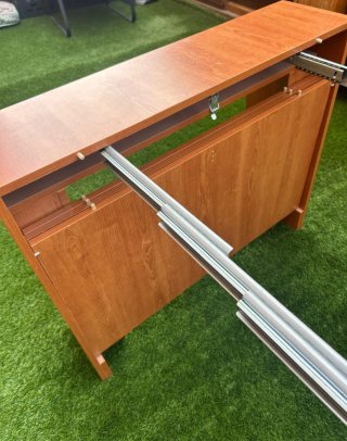 Mesa consola extensible madera