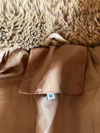 Cazadora beige forrada