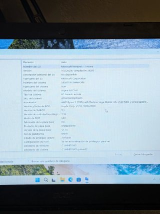 Portátil Acer Aspire 3 Nero
