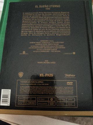 El Sueño Eterno   DVD + LIBRO