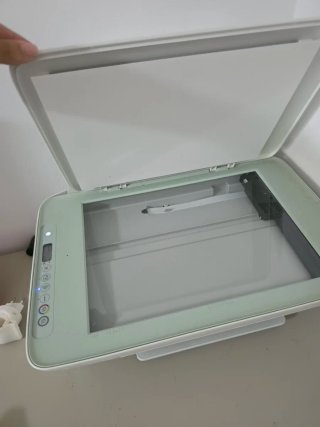 Impresora HP 2722e Verde y Blanca