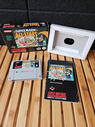 Super Mario All-Stars SNES PAL Version