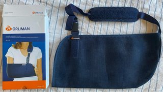 Cabestrillo Orliman transpirable azul