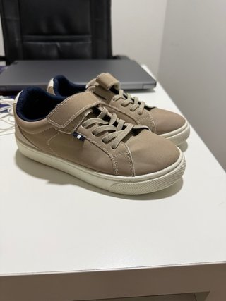 Ténis Lefties bege menino T.32 velcro