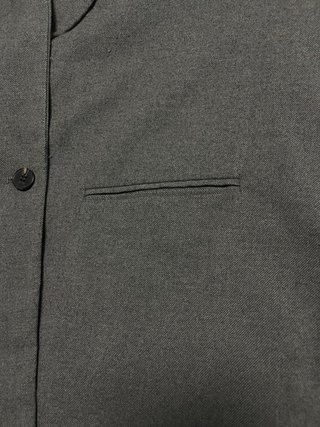 Blazer Kiabi gris talla 52