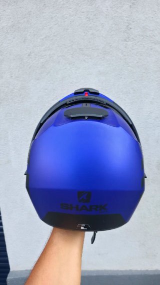 Casco Moto Modular Shark Azul