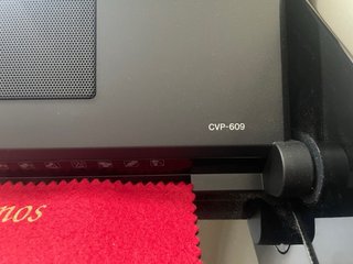 Piano YAMAHA Clavinova CVP-609 Ebano pulido