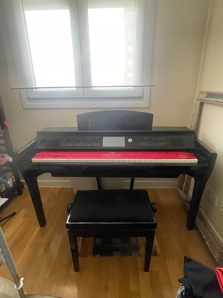 Piano YAMAHA Clavinova CVP-609 Ebano pulido