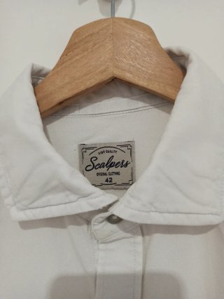 Camisa Scalpers Blanca Talla L