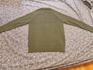 Jersey Zara verde oliva