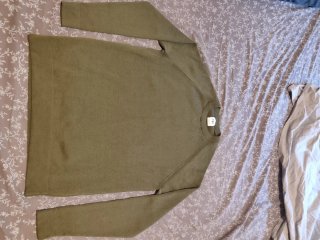 Jersey Zara verde oliva