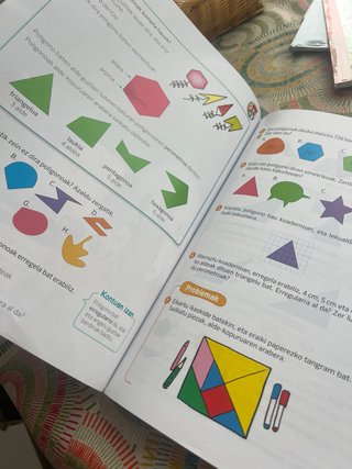 Matematika, 3 Lehen Hezkuntza Bizigarri