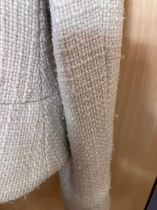 Chaqueta Zara estilo Chanel Beige Talla XS