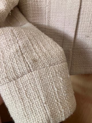 Chaqueta Zara estilo Chanel Beige Talla XS