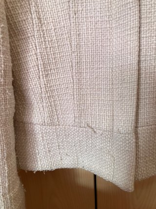 Chaqueta Zara estilo Chanel Beige Talla XS